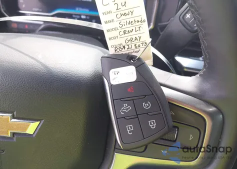 2024 Chevrolet Silverado 1500 4Wd Short Bed Lt With 2Fl из США, поврежденный, VIN 3GCPDKEK6RG218073